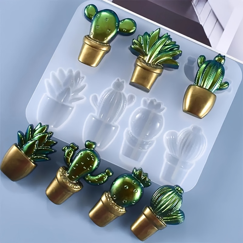 Succulent Silicone Molds Create Unique Candles Soaps Resin - Temu