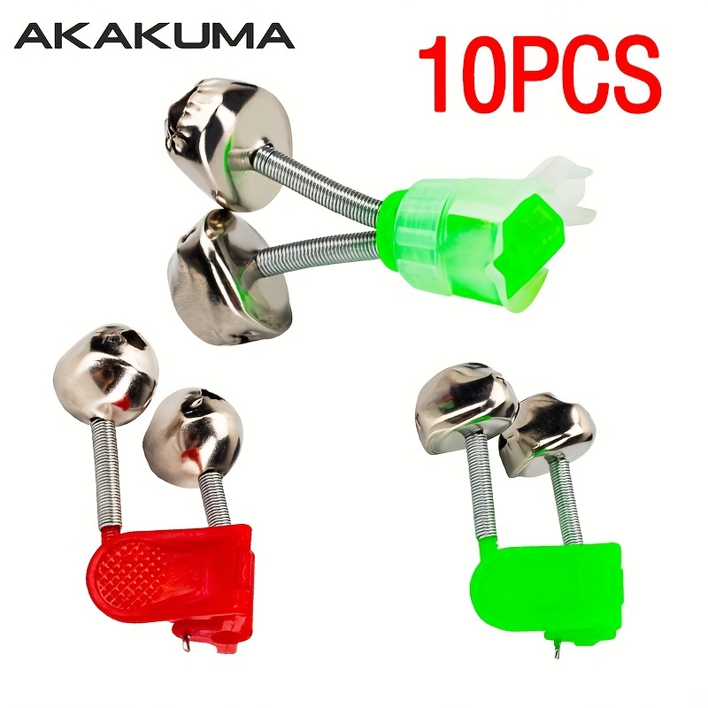 10PCS Fishing Bell Clips For Rods Rod Tip Clamp Fishing Pole Fish