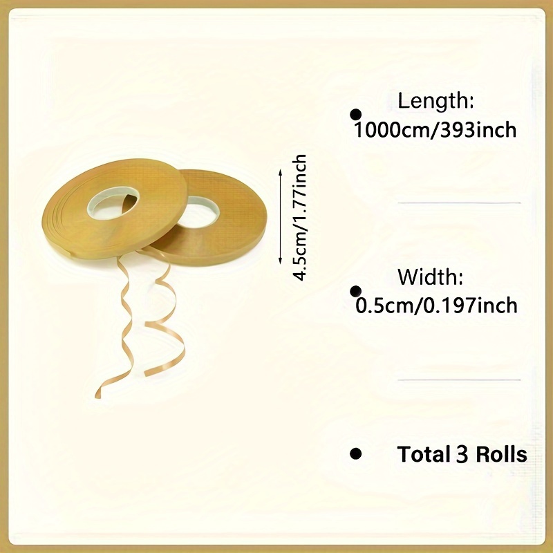 Golden Ribbon For Balloons Golden Curling Ribbon Golden - Temu