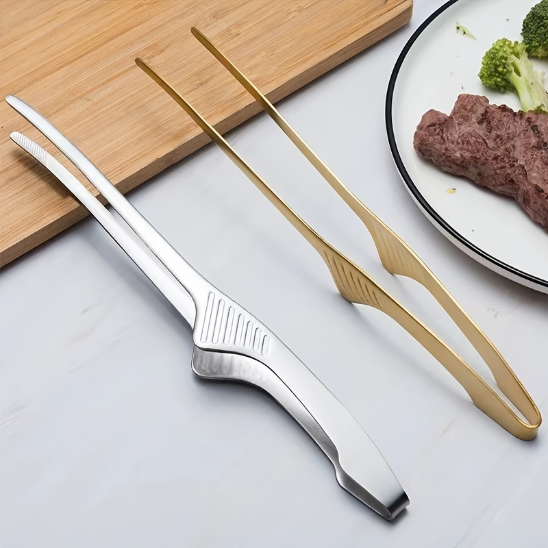 Korean Bbq Tongs Set, Korean Barbecue Tongs,Grill Tongs,Kitchen Tongs For  Cooking,Stainless Steel Meat Tongs, Food Tongs, Bread Clip,Ice Tongs, Clip