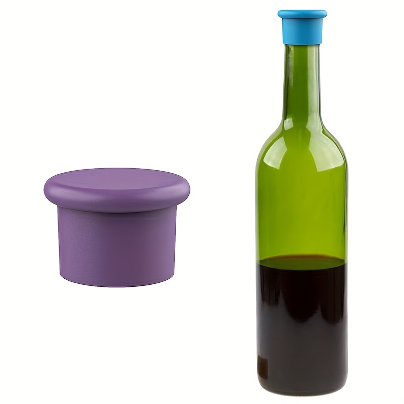 Reusable Silicone Wine Stoppers Replace Cork Seal Wine - Temu