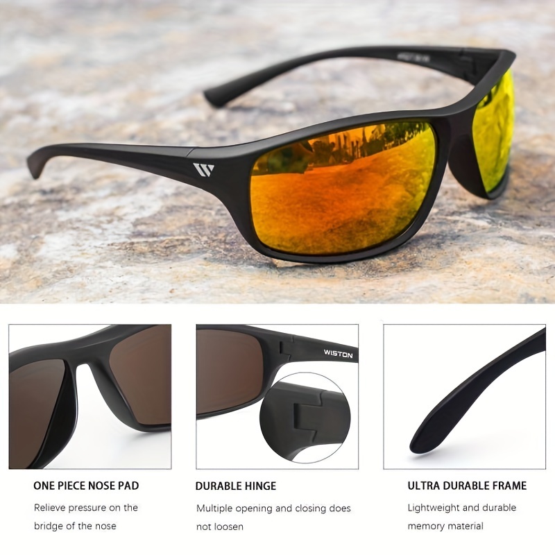 1pair Outdoor Polarized UV Protection Lightweight Sunglasses For Men And Women