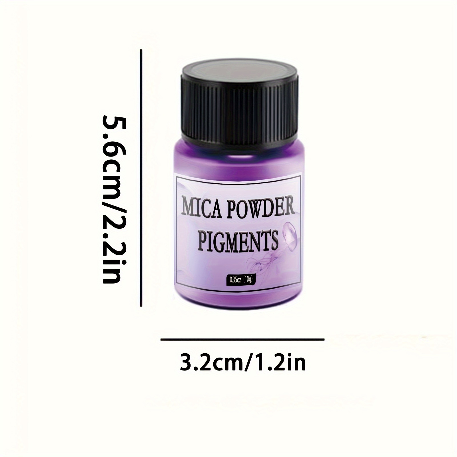 24 Colors Mica Powder Set /bottle Of Natural Pigment Powder - Temu