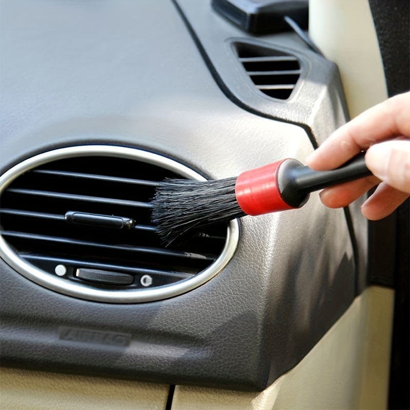 6pcs, Car Truck Detail Brush Set, Car Wash Kit, Car Wheel Interior  Dashboard Air Outlet Brush Cleaning Tool