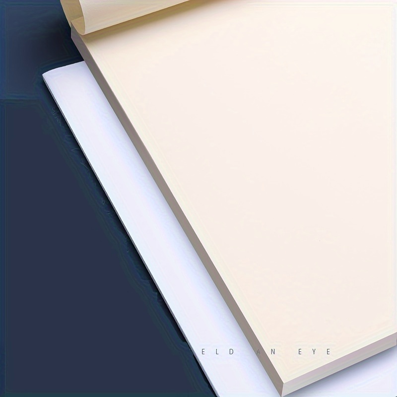 250 Sheets/500 Pages, Vintage Blank Inside Book, Draft Tearable Extra Thick  Kraft Paper, Painting Sketchbook Note Book