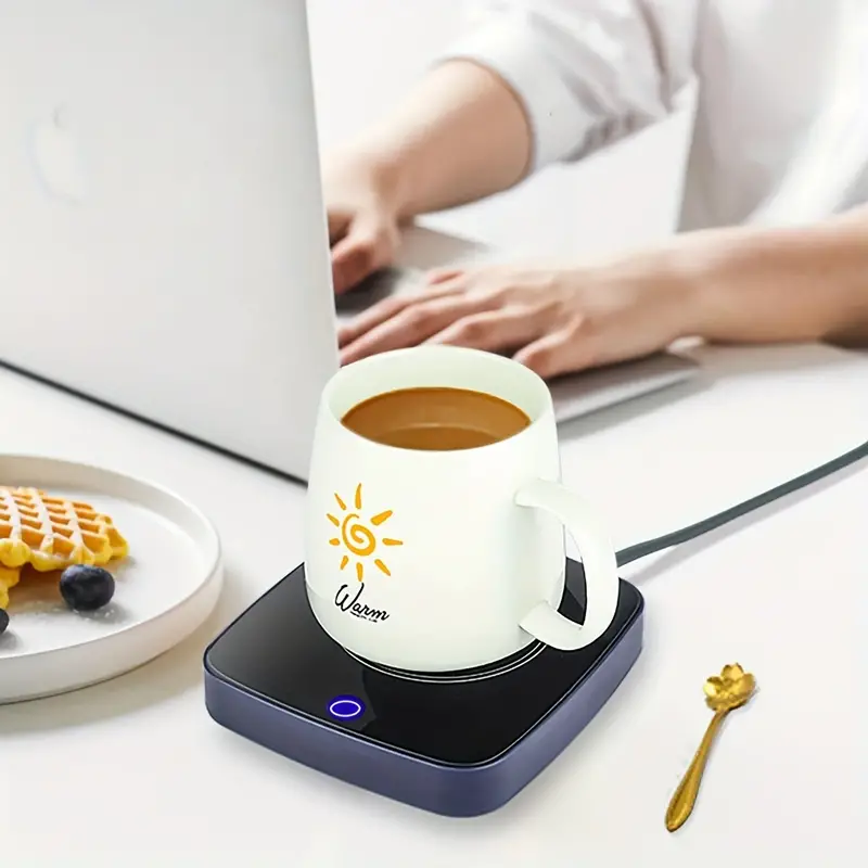 VOBAGA Coffee Mug Warmer, Electric Coffee Warmer for Desk with Auto Shut  Off (No Cup), 3 Temperature Setting Smart Cup Warmer for Heating Coffee