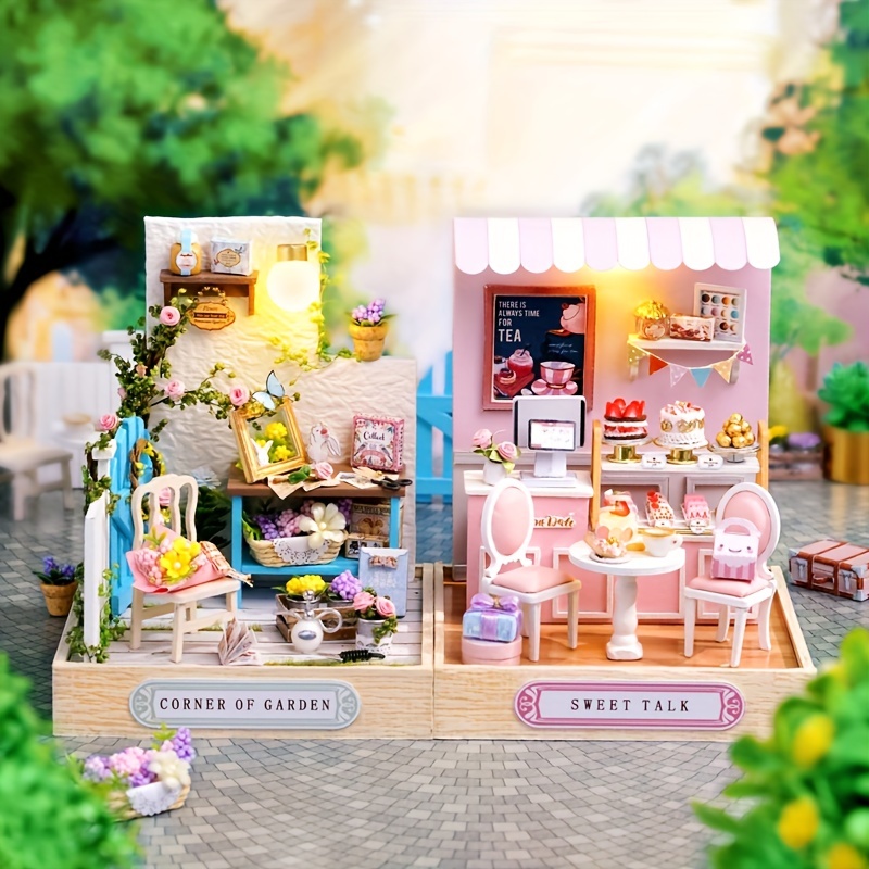 Creative Toy Diy Mini Doll House Mini Furniture Kit - Temu