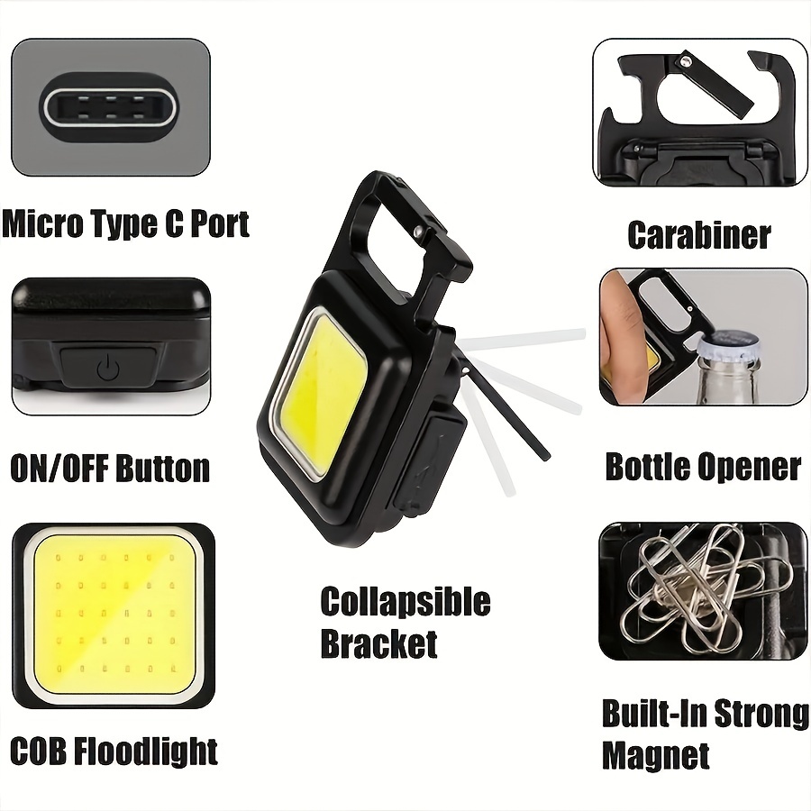 6500K Mini 3x LED Petite Lampe De Poche Lampe De Poche - Temu Canada