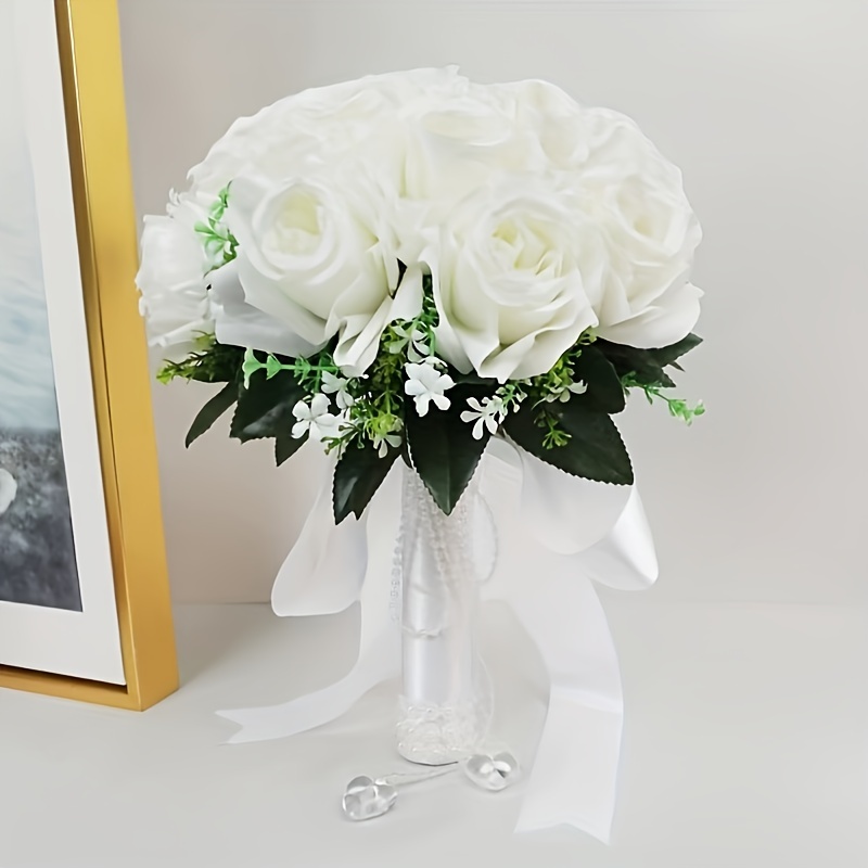 6pcs Hand Tied Bouquet Holders Wedding Holding Flowers Racks Wedding  Supplies 