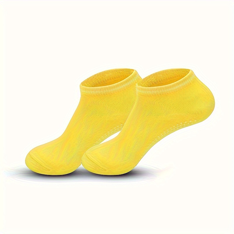 Calcetines Yoga Antideslizantes - Amarillo