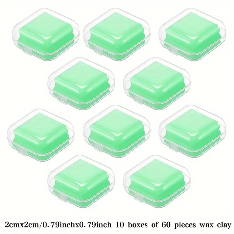 10 Pack Diamond Painting Wax Storage Container Case with Glue Clay Diamond  Art Glue for Diamond Painting Accessories Cross Stitch Drilling Mud, 30 Pcs