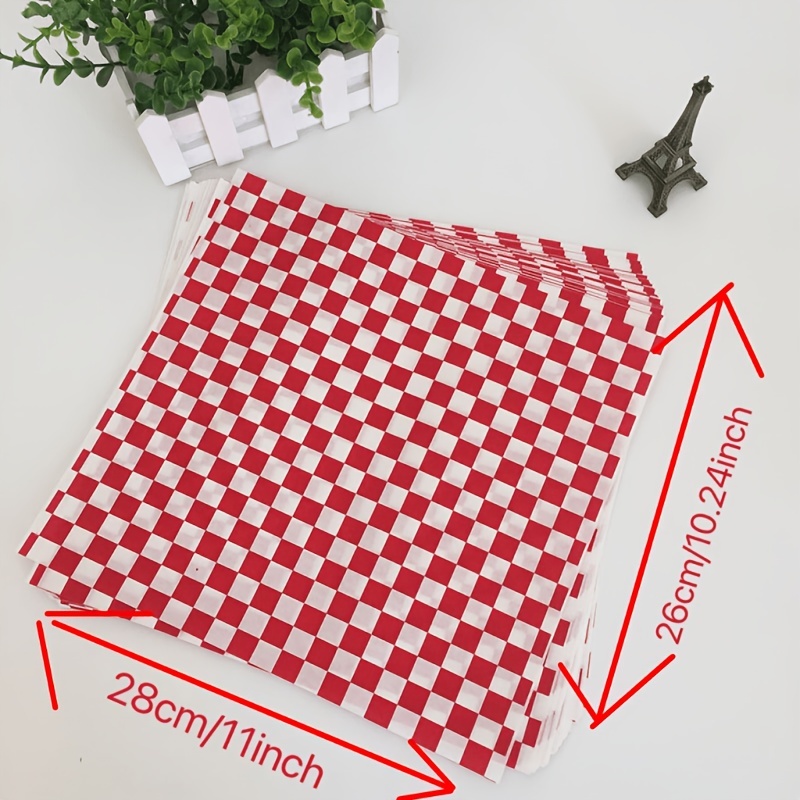 Wax Paper Sheets Premium Food Basket Liners Grease Resistant - Temu