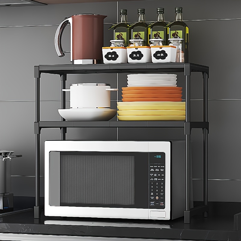 Microwave Oven Stand Rack 2 tier Multifunctional Microwave - Temu