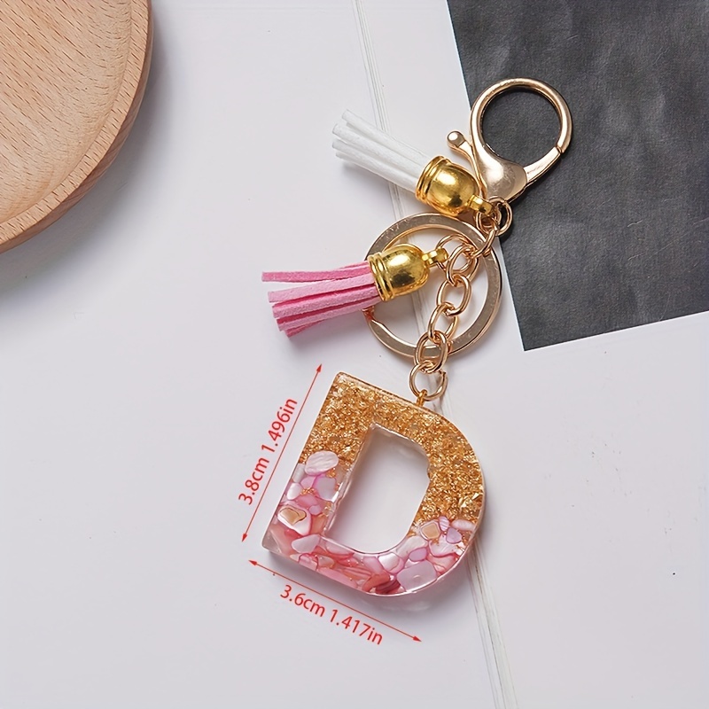 D name clearance keychain