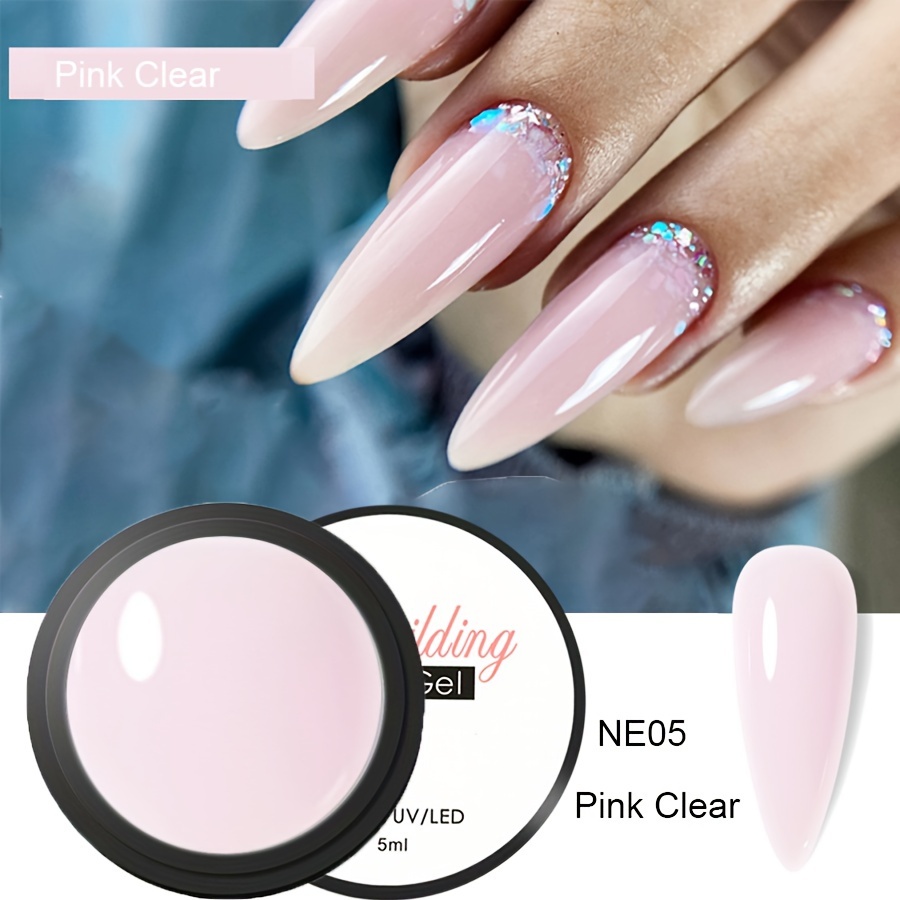 Solid Nail Tip Gel Quickly Extend Nail Transparent Non Stick - Temu