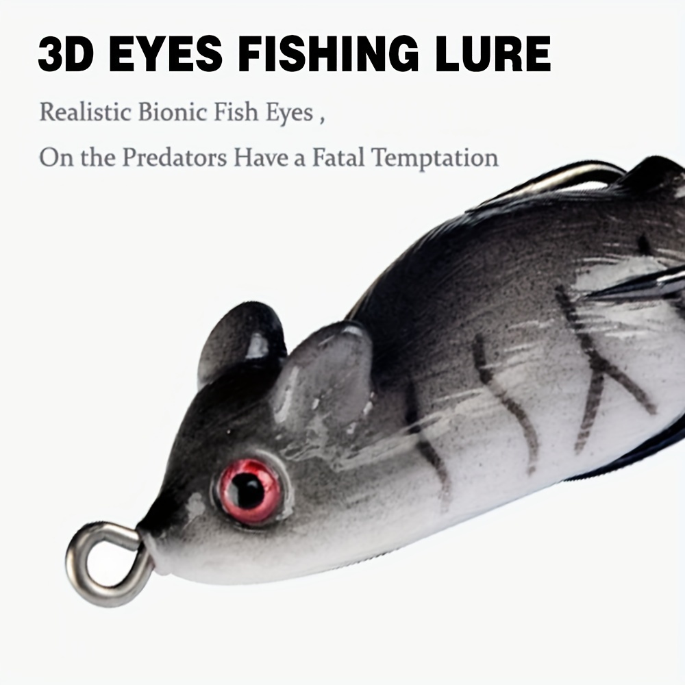 3d Fish Eye Soft Bait Set Sea Fishing Simulation Fish Lure - Temu