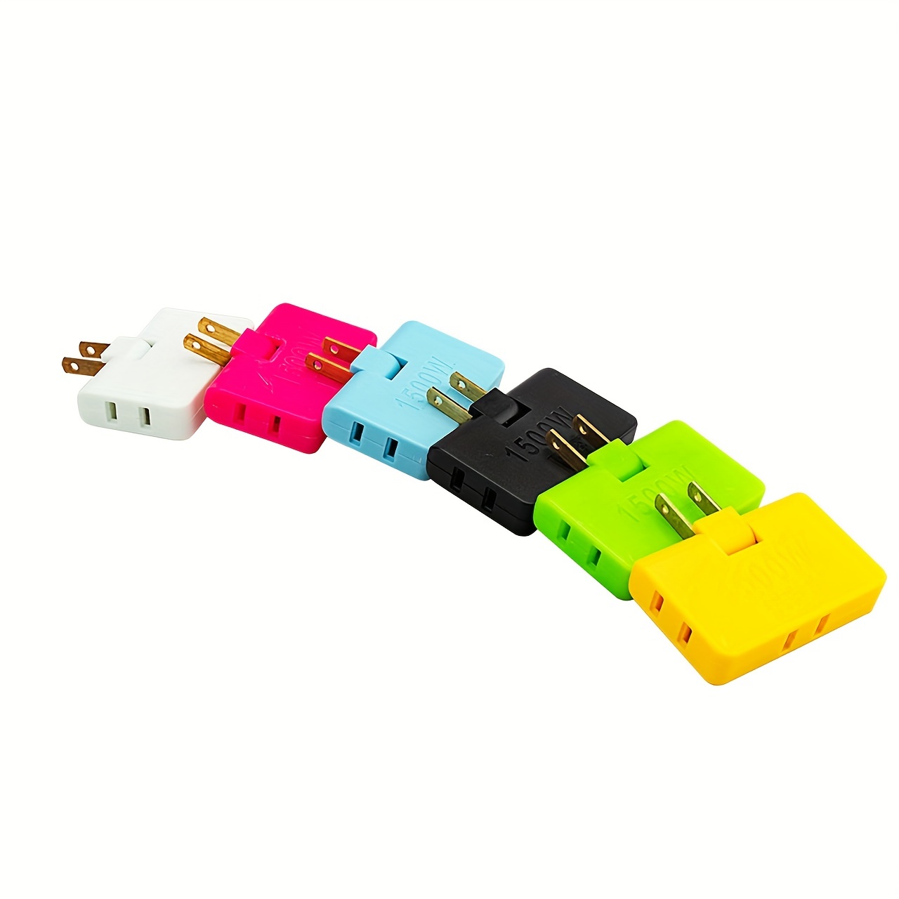 Pink Ue Plug-Convertisseur de prise rotatif sans fil, prise US, prises  d'extension multi-prises, mini adaptat
