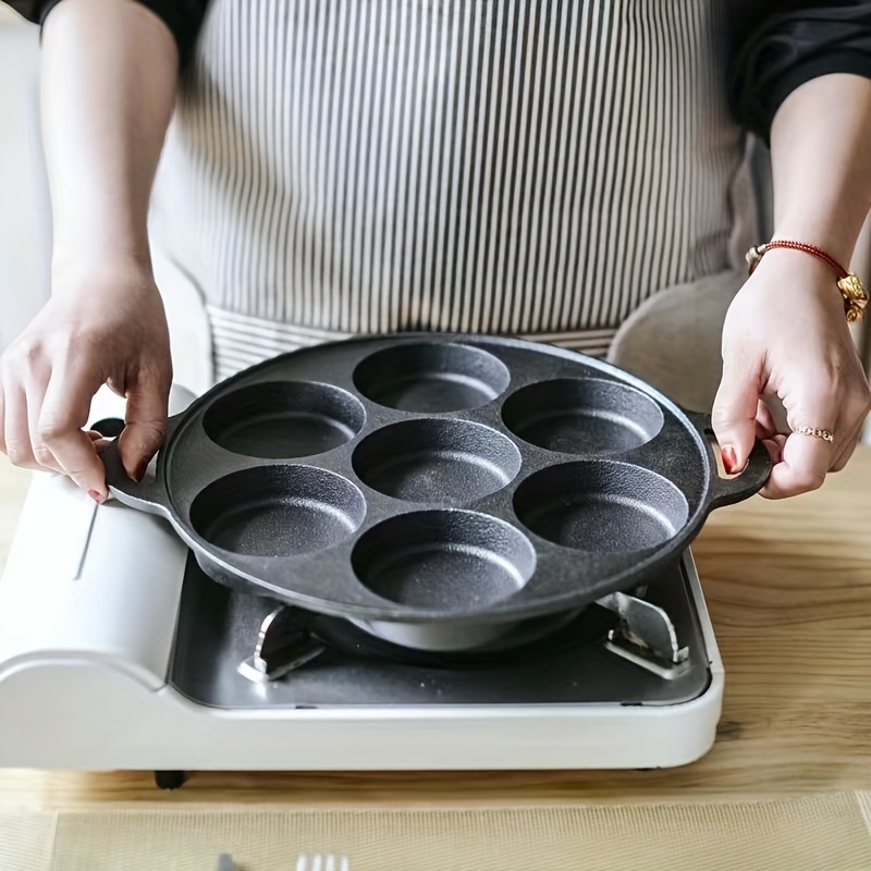 Cast Iron Corn Pan 7 Holes For Baking Bread Muffins And - Temu