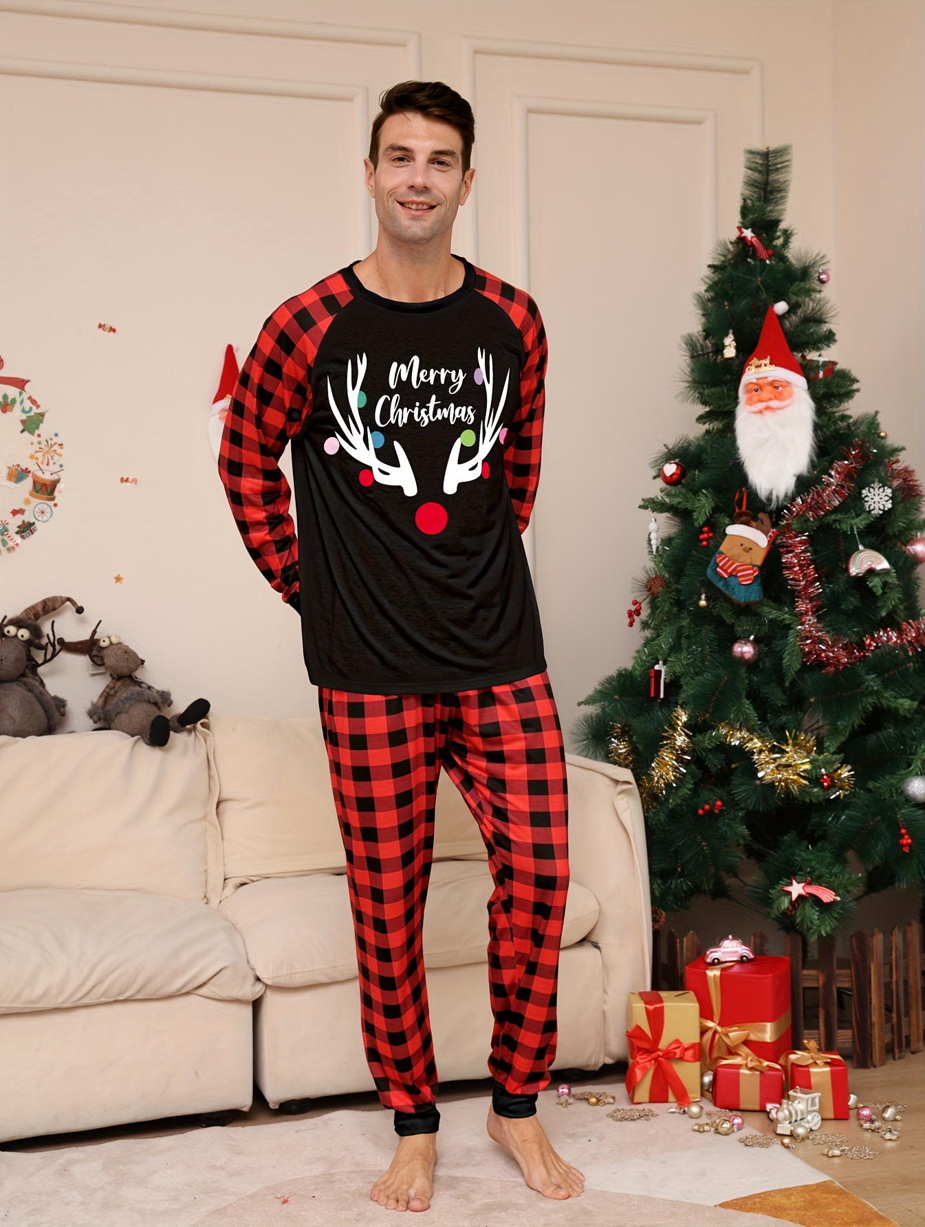 Christmas Pj Pants - Temu Canada