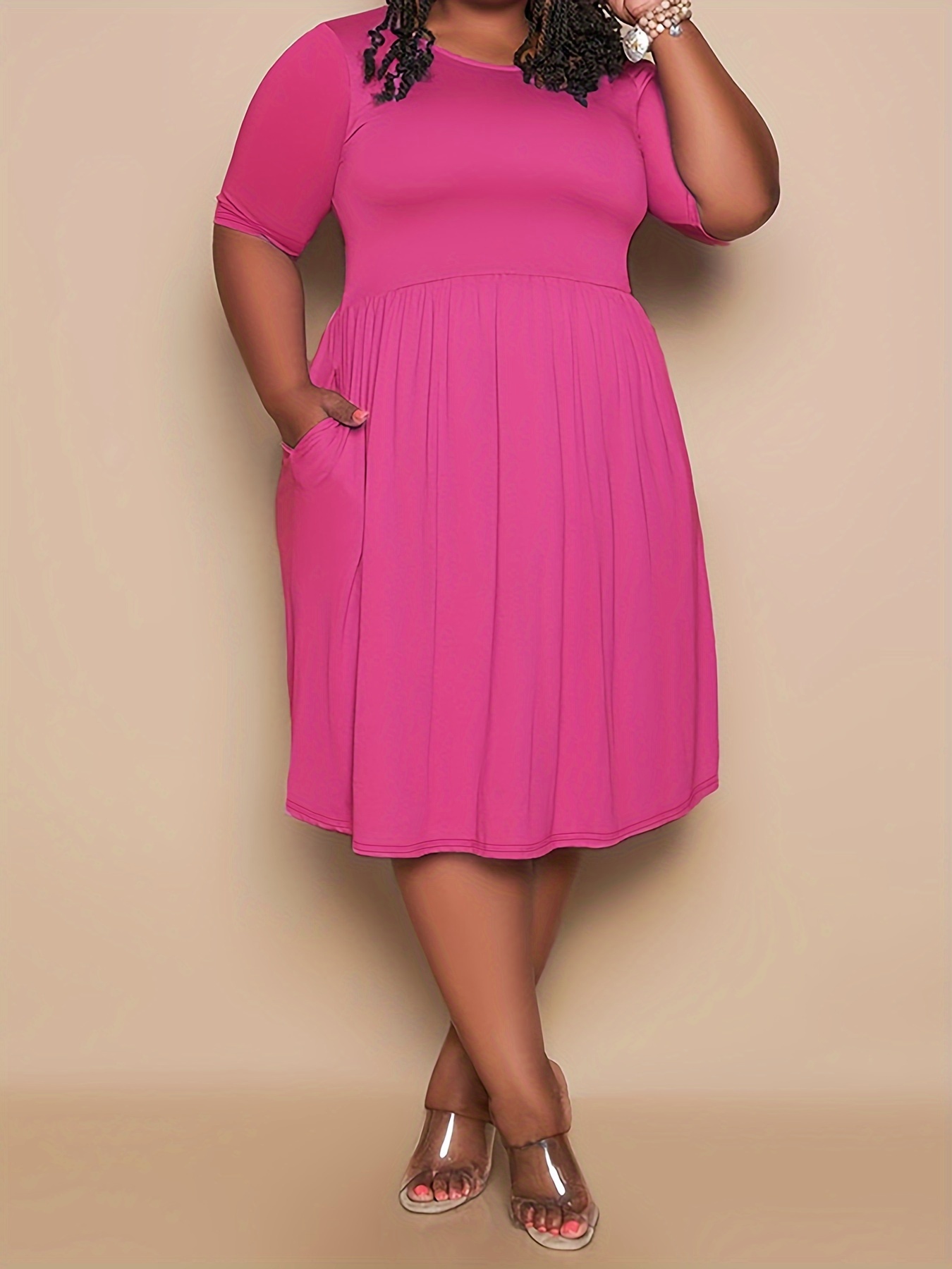 Plus size discount dresses overnight shipping