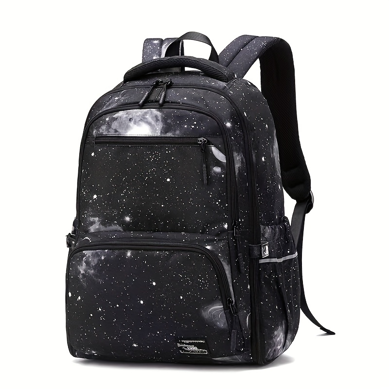 Pu Leather Large Capacity Backpack, Travel Laptop Backpack, School Bag For  Middle High School College Student - Temu