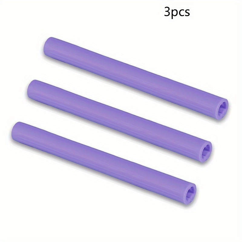 3pcs Silicona Pajitas Pajitas Reutilizables Pajitas Para - Temu Chile