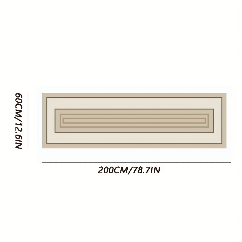 European Style Long Rug Modern Art Extra Long Corridor Rug