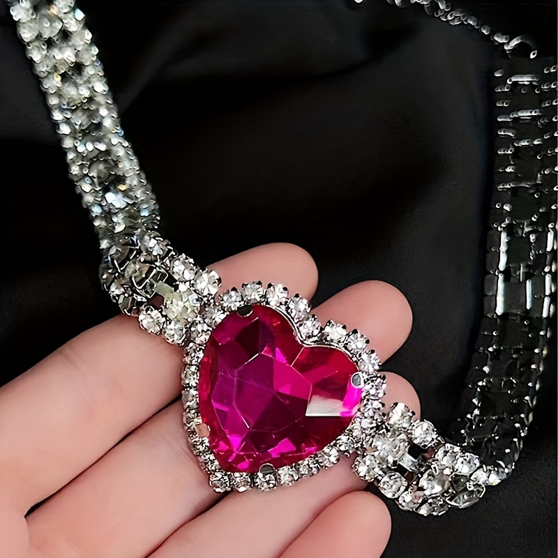 Heart of the on sale kingdom ruby necklace