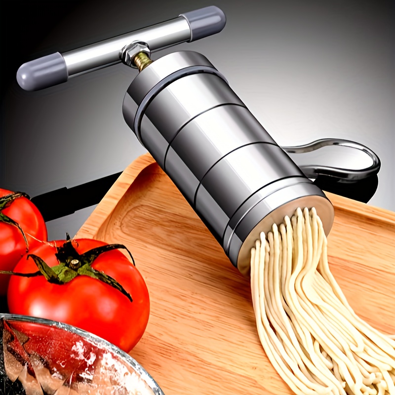 Pasta Maker Machine, Stainless Steel Manual Noodles Press Machine
