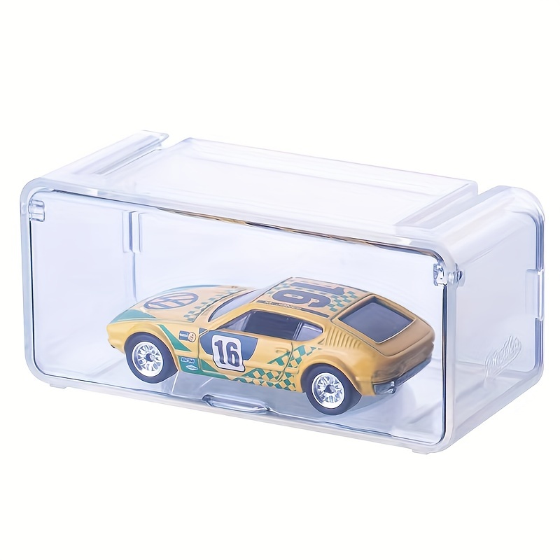 Vitrine en acrylique pour petites voitures et jouets, coffret