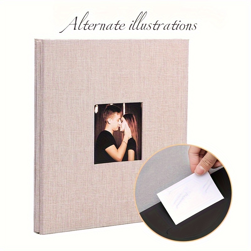 Photo Album, Cloth Surface Diy Photo Album, Laminated Self-adhesive Photo  Album, 20 Pages, To Commemorate The Growth Story, For Family Photos And  Student Photos, For Winter Christmas Thanksgiving New Year Decor 