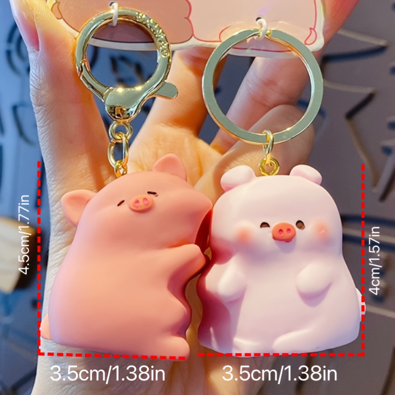Cute Panda Keychain Cartoon Doll Keyring Bag Pendant