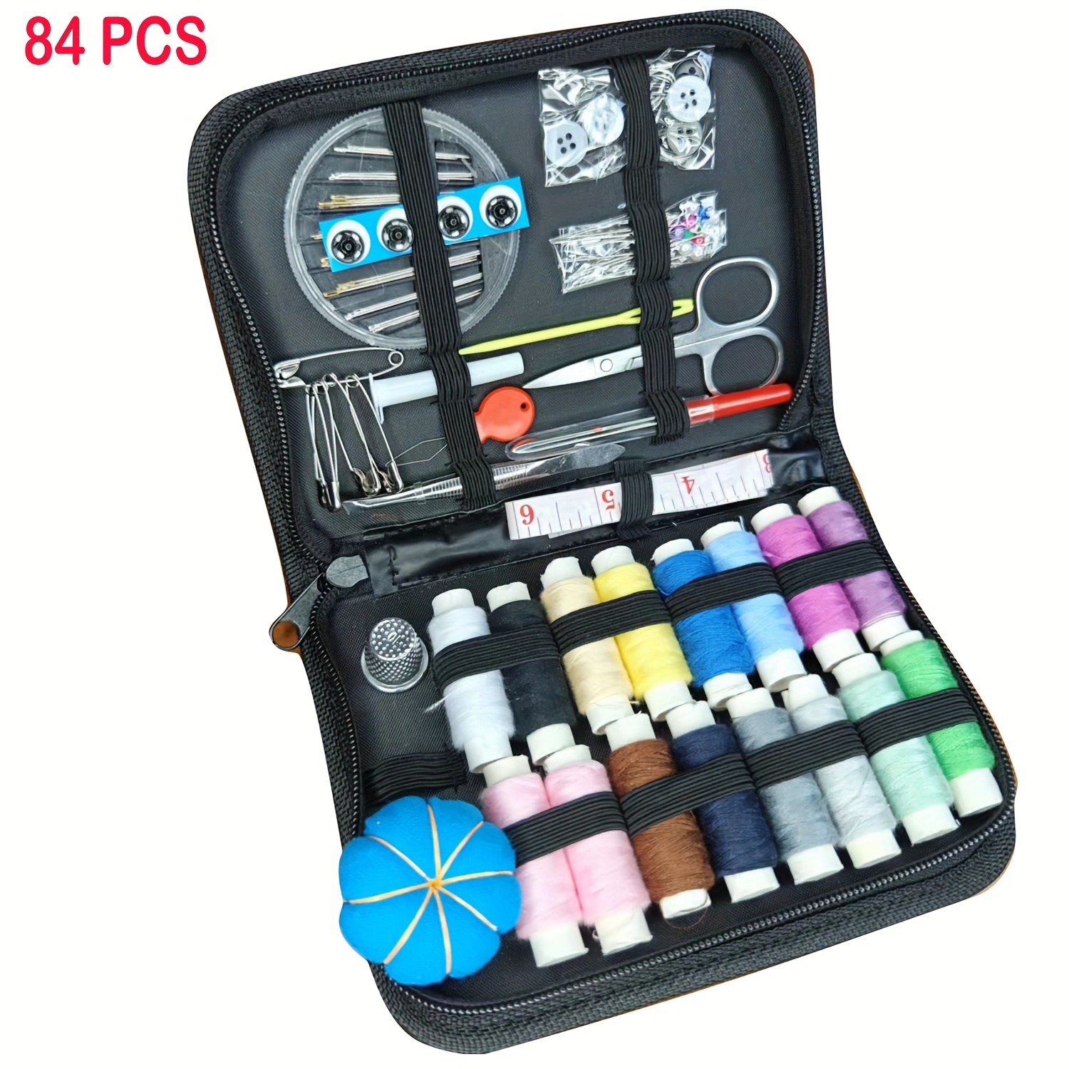 Basic Sewing Kit with Tin Box for Travel - China Tin Sewing Kit