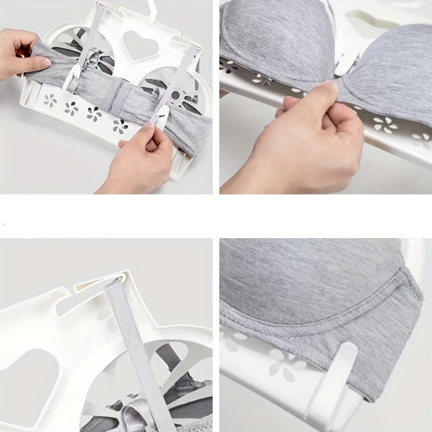 PP WINDPROOF BRA Hanger Bra Drying Rack Girl Underwear Hanger Bra Organize  Rack $13.54 - PicClick AU