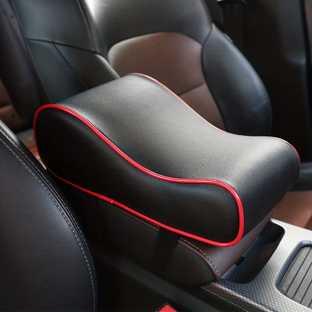 Universal PU Leather Car Armrest Protection Mat Cushion