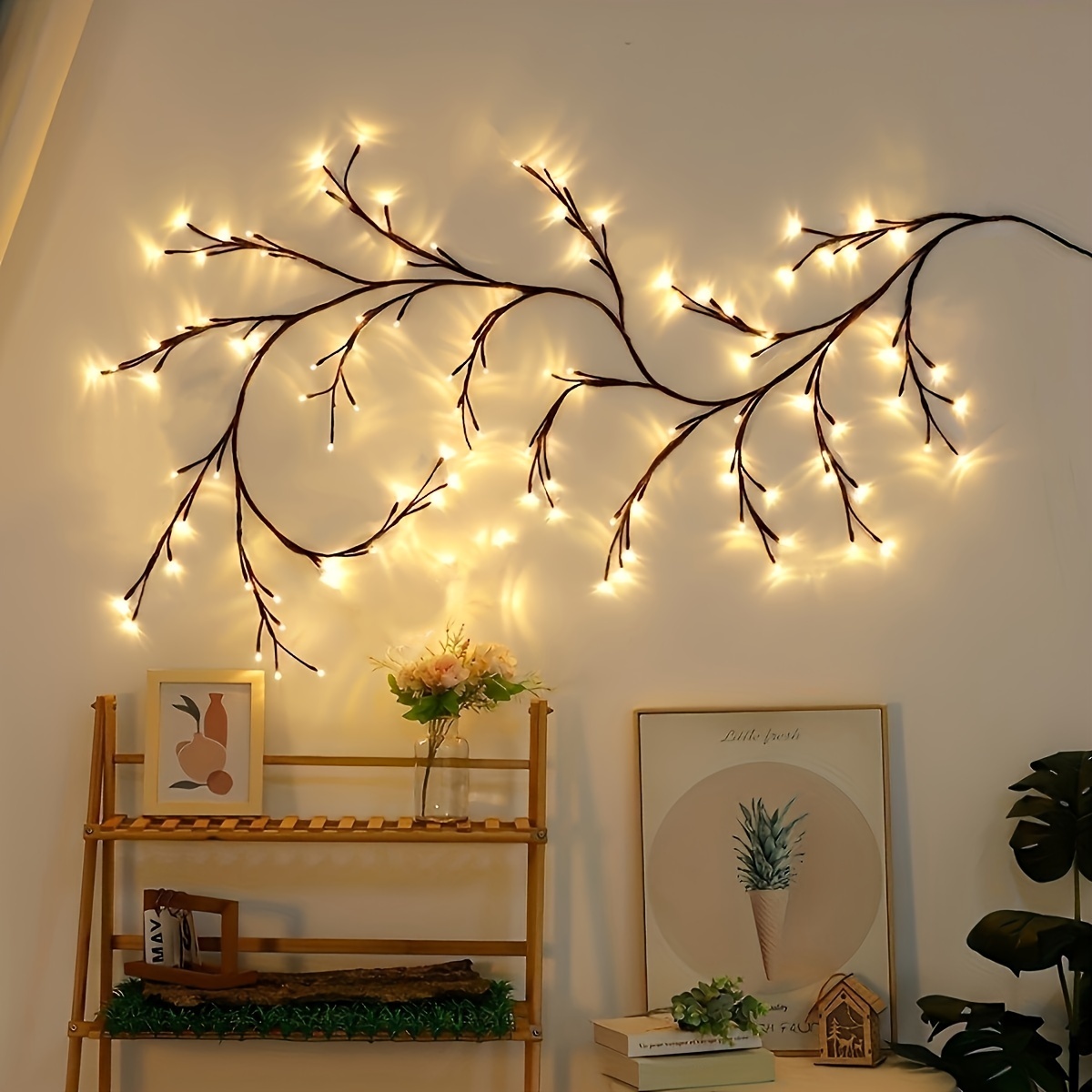 30 Ideas to Use String Lights In Your Bedroom