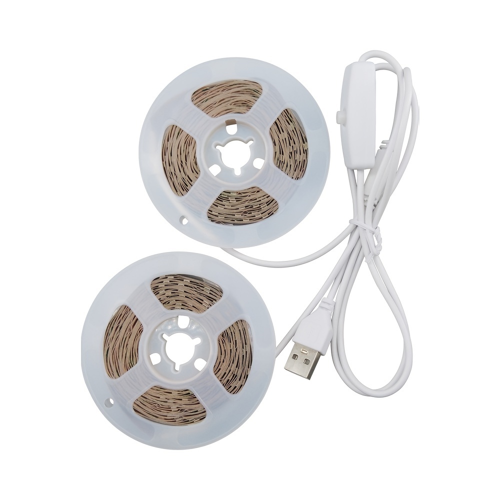 5V USB LED Strip Light 2835 DC LEDs Lights Flexible 1M 2M 3M 5M White Warm  For TV Background Lighting Night Lamp From Lightingshops, $2.55