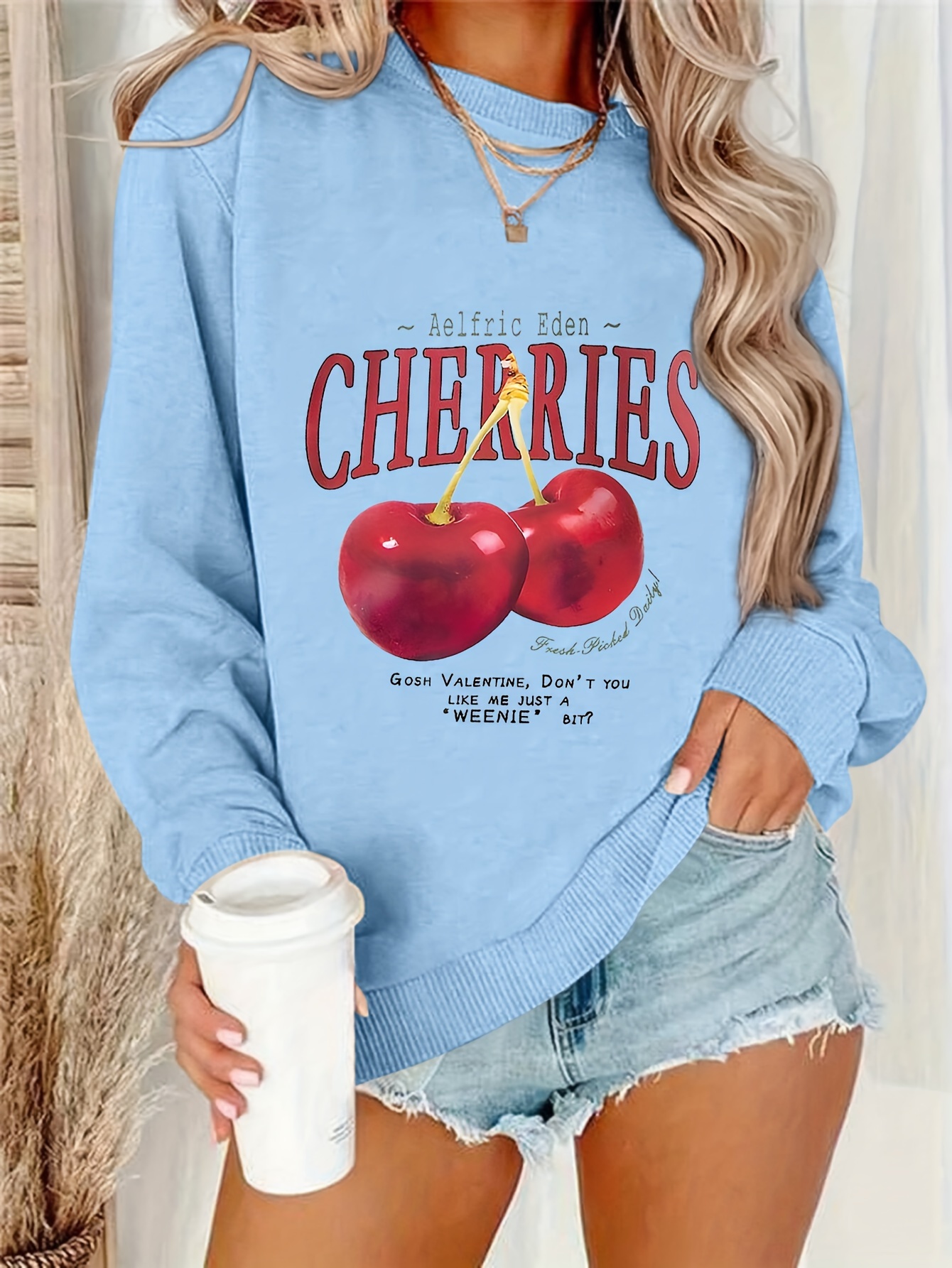 Cherry Print Sweetown Crop Top For Women Y2K Streetwear, V Neck, Slim Fit,  Cute And Sexy Pink Top Summer Kawaii Clothes 90s Style From Mengqiqi05,  $23.16
