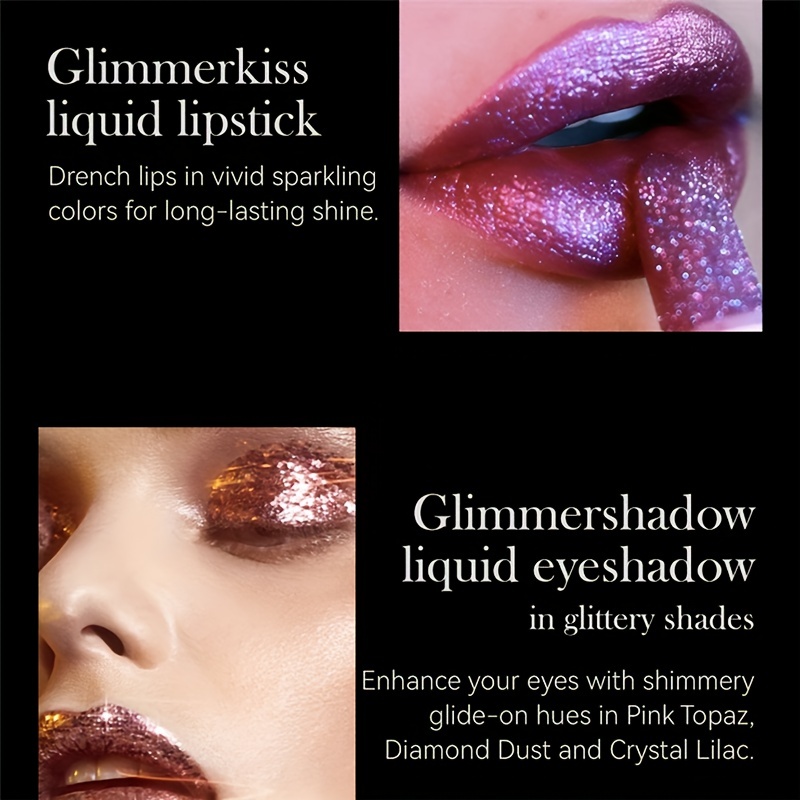 Glitter Shine Lipstick Sparkling Shine Lipstick Non Stick Cup