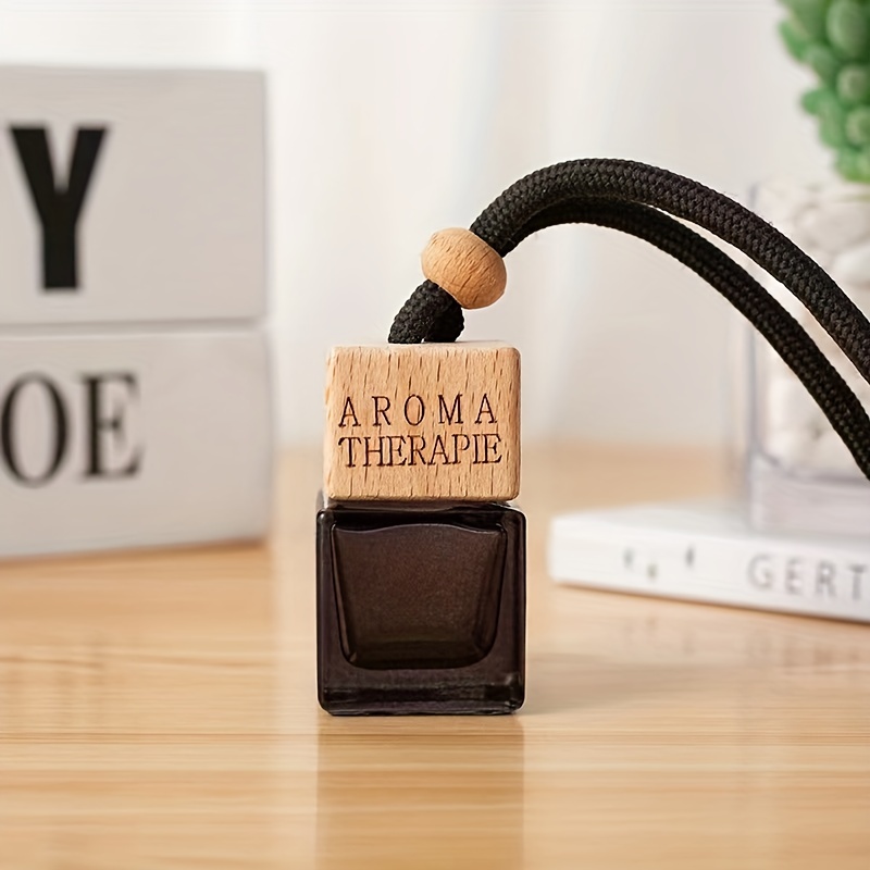 Black Car Air Freshener Scent Perfume Bottle Pendant - Temu