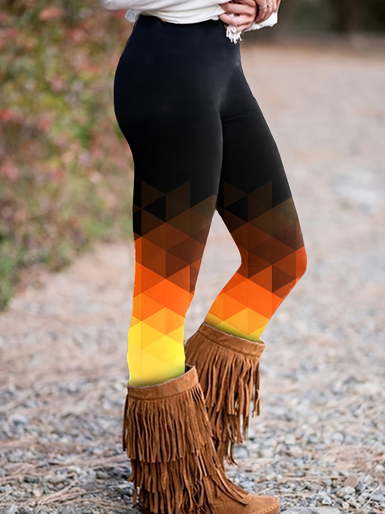 Women Geometric Pants - Temu Australia