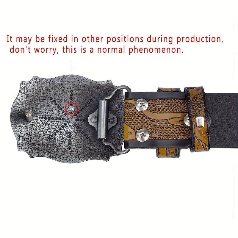 Alloy Western Cowboy Belt Buckle Men Accessories