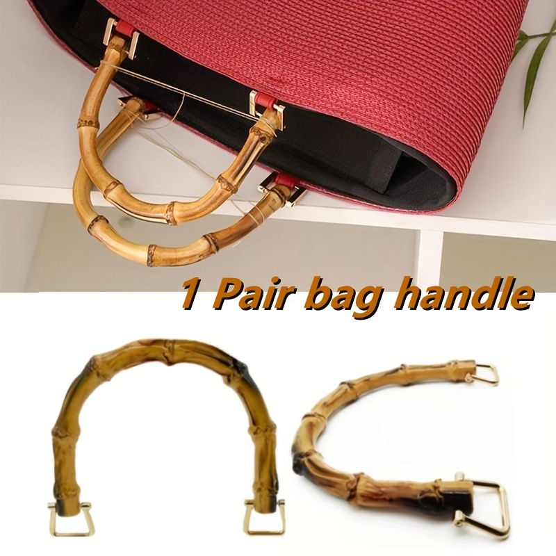 Leather Bag Strap Handles, Handbag Replacement Straps, Pair of