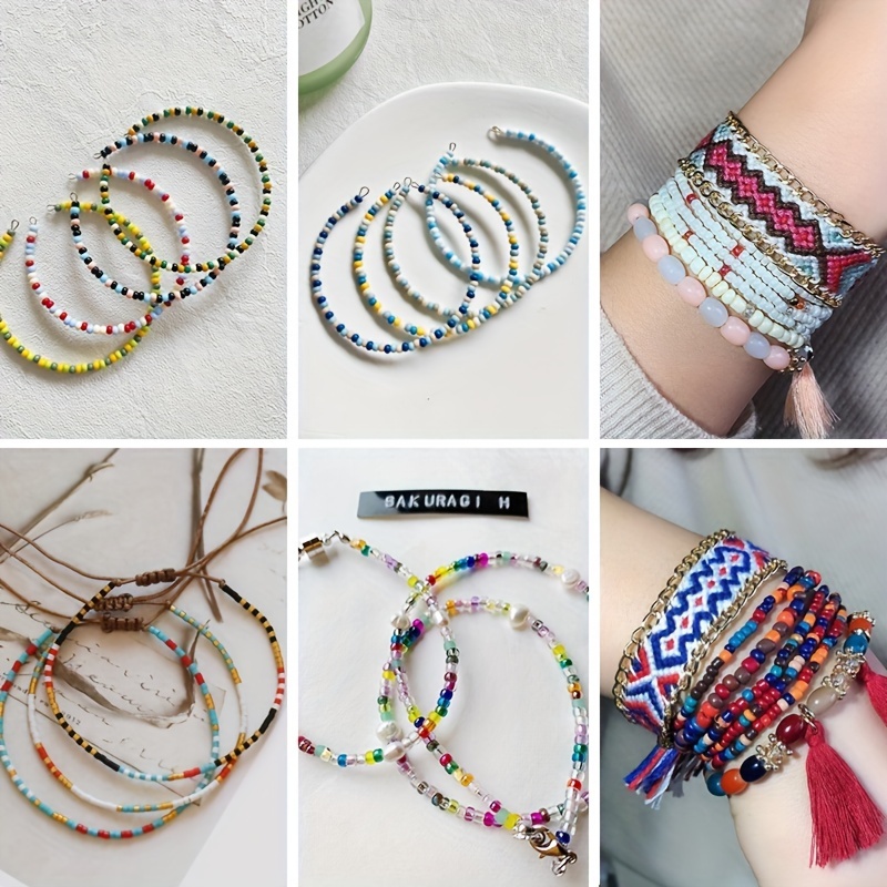 1500pcs Core Rice Glass Loose Beads for Handmade Jewellery