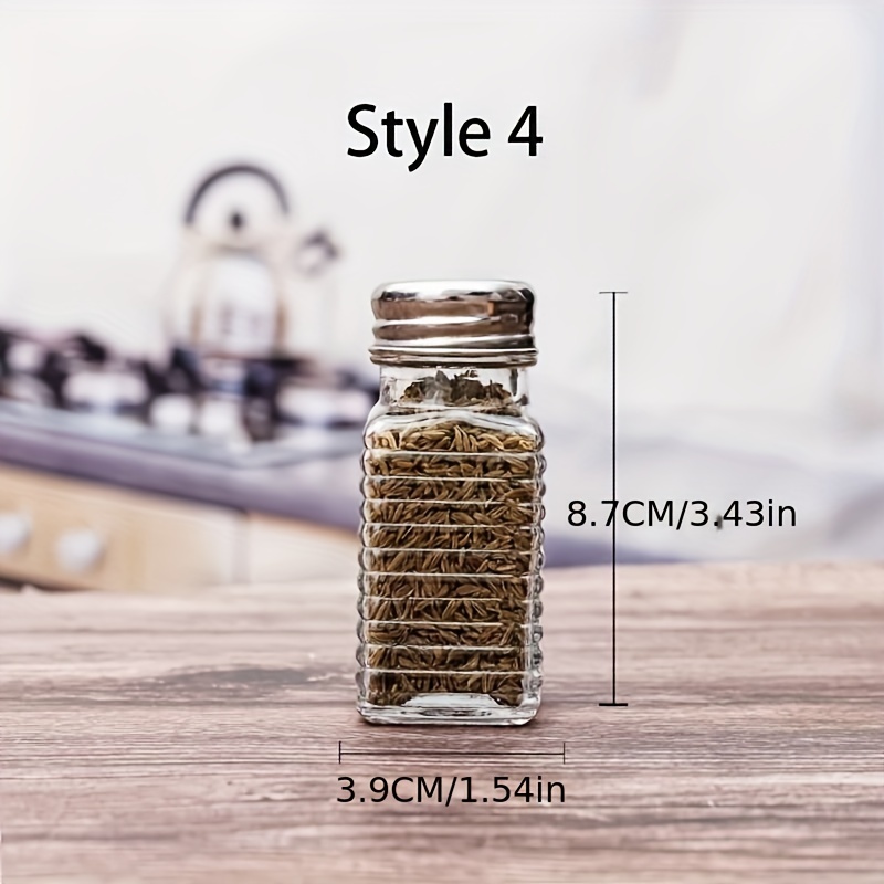 Spice Jar Spice Bottle Pepper Shakers Seasoning Bottle - Temu