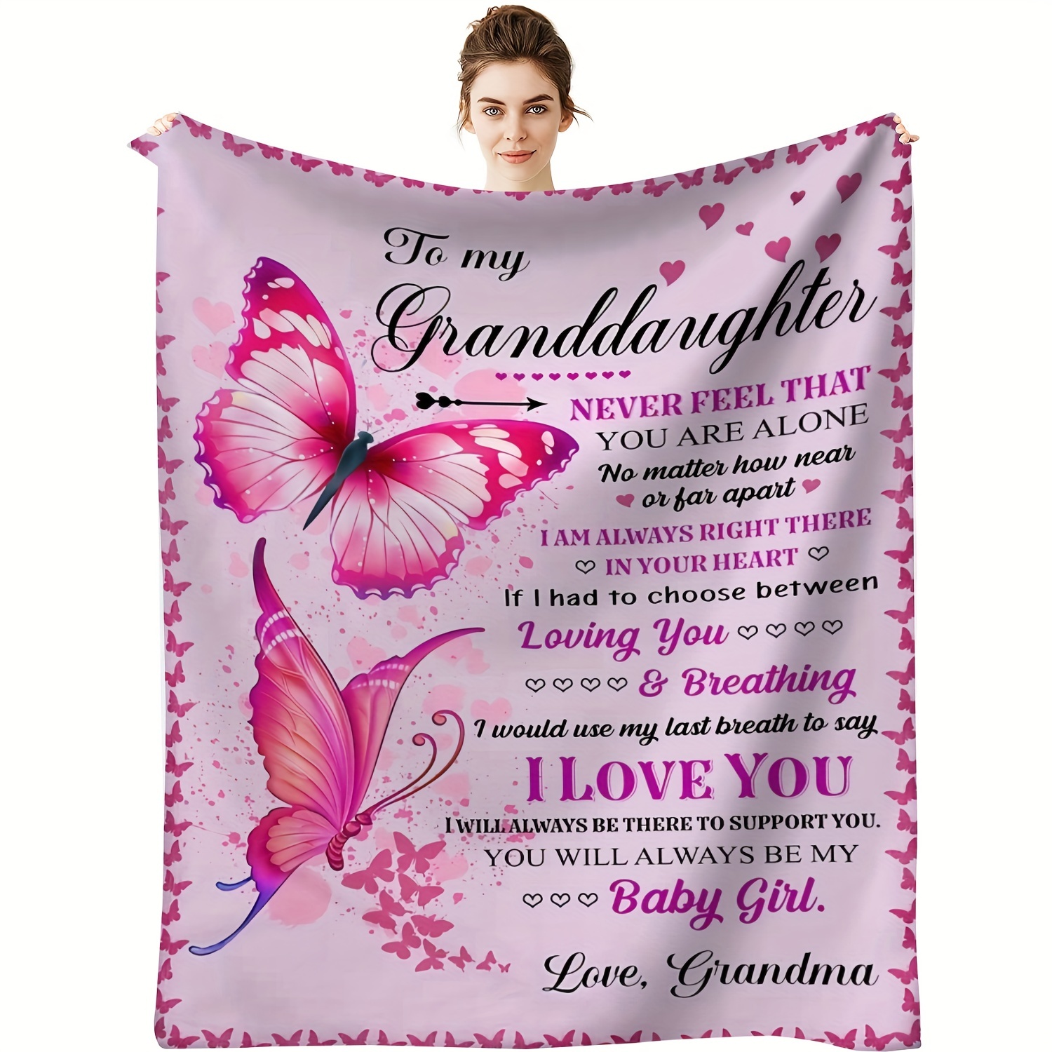 Granddaughter throw best sale