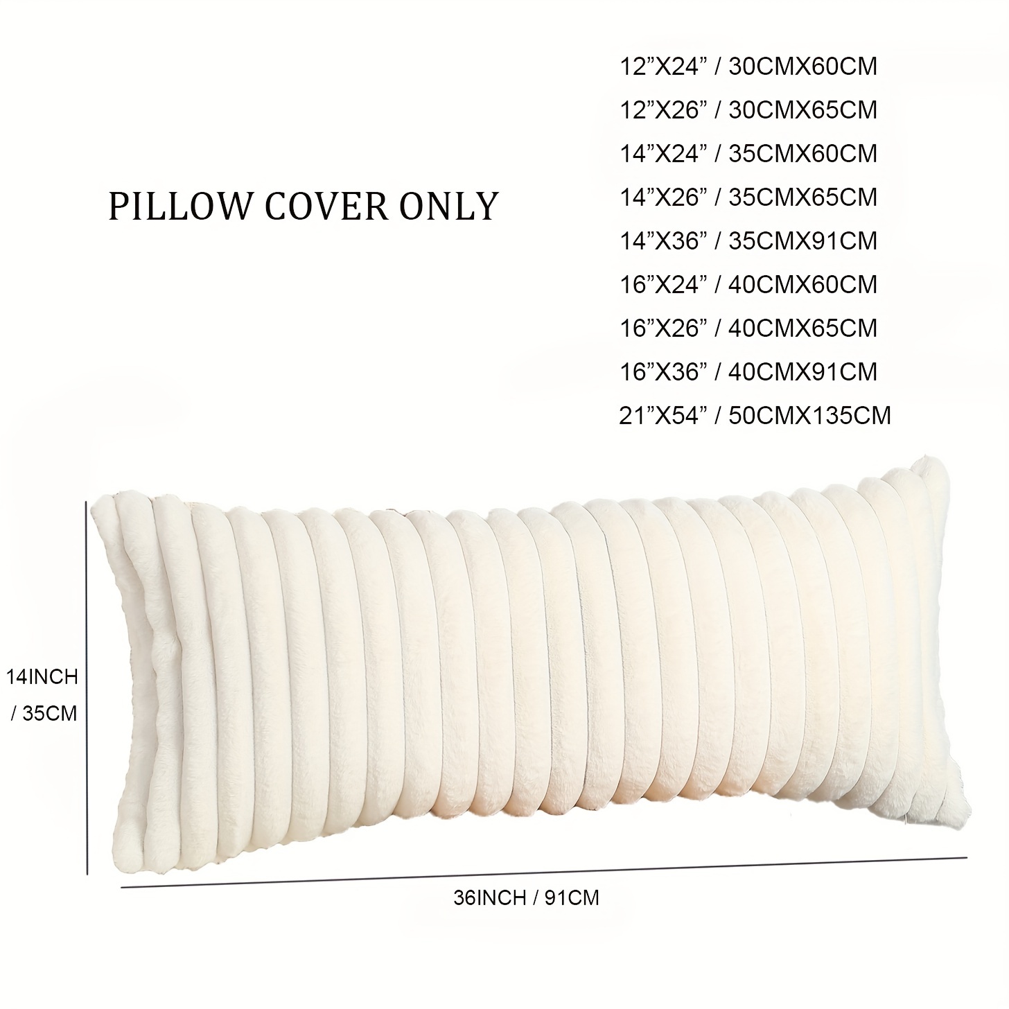 Boho Faux Fur Lumbar Pillow Cover Soft And Cozy Throw Pillow - Temu