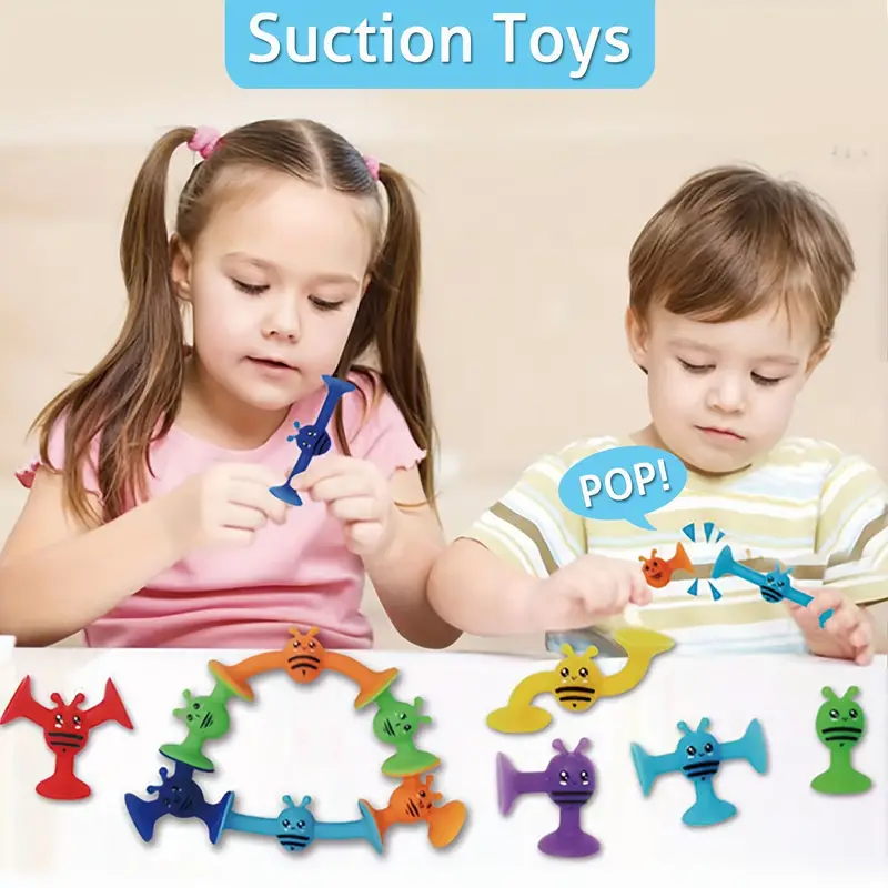 Suction Cup Toys Baby Bath