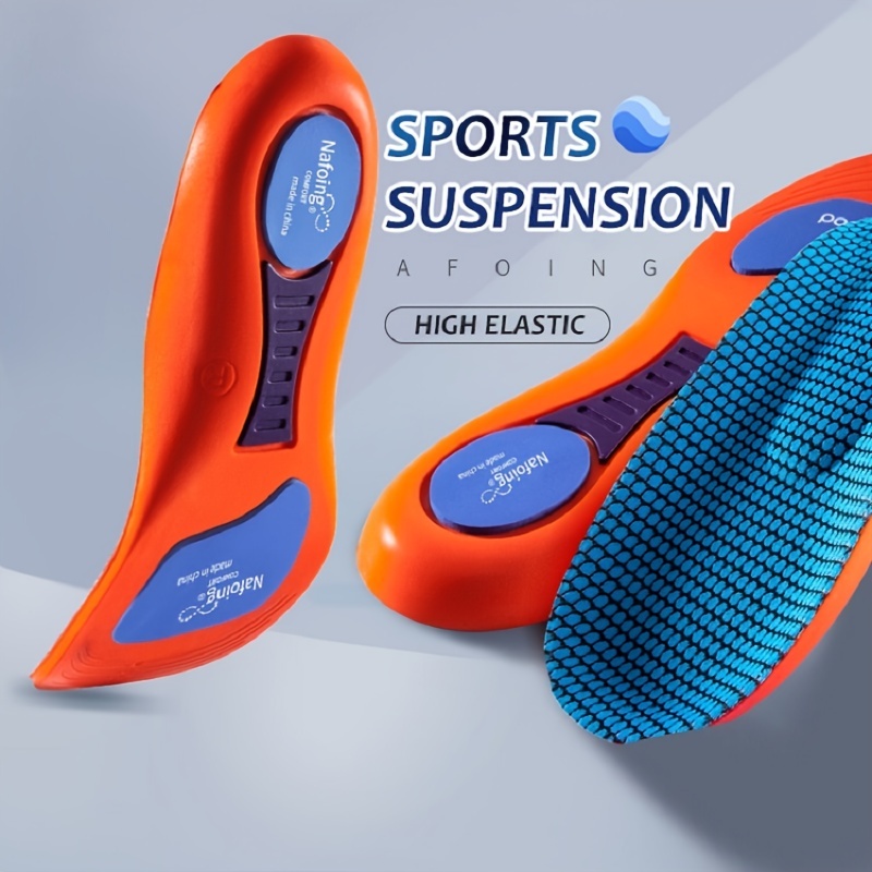 Breathable Sport Insoles For Shoes Sole Shock Absorption