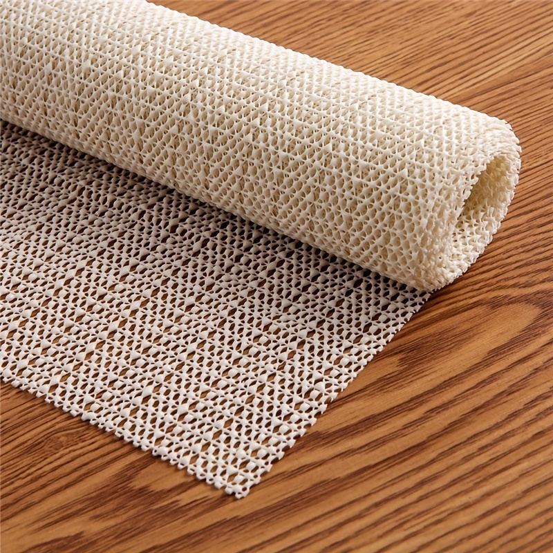 

1pc Silicone Pvc Non-slip Mat, Practical Net Cloth Mat For Any Hard Surface Floors, Sofa Mat, Household Carpet, Mattress, Bed Sheet, Doormat, Floor Mat, Anti-run And Anti-slip